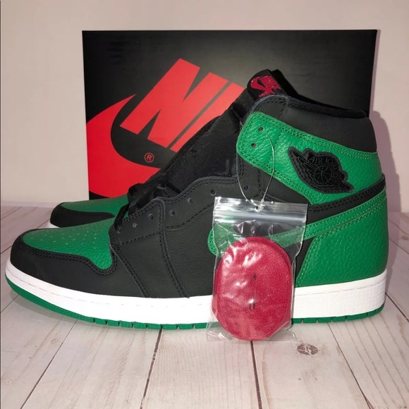 🔴SOLD🔴Nike Air Jordan 1 Retro High OG Pine DS - Picture 3 of 8